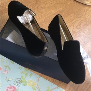 Birdies Starling Velvet Flats